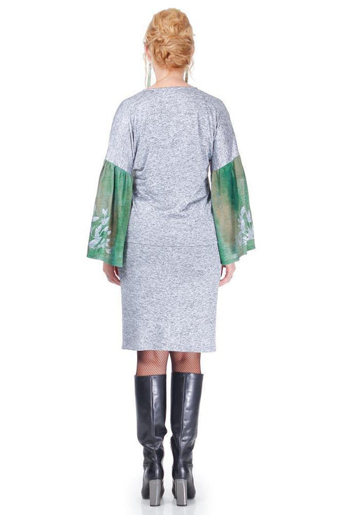 Fusta jerse gri  Liza Panait Liza Panait Online Boutique